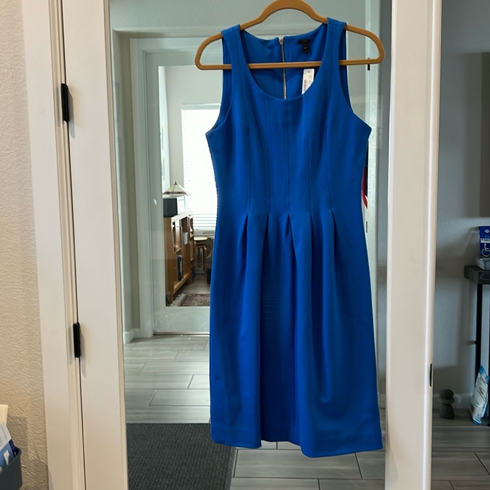 J Crew NWT “Scuba” material Dress Size 8T